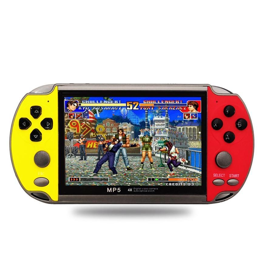 Портативная игровая консоль MP5 X7, 8Gb, экран 4.3, 10000 встроенных игр, желто-красная, 4275
Портативная игровая консоль MP5 X7, 8Gb, экран 4.3, 10000 встроенных игр, желто-красная, 4275