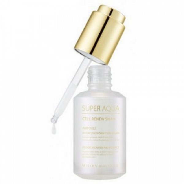Регенерирующая сыворотка для лица Missha Super Aqua Cell Renew Snail Ampoule 30 мл, Missha Регенерирующая сыворотка для лица Super Aqua Cell Renew Snail Ampoule, 30 мл
Регенерирующая сыворотка для лица Missha Super Aqua Cell Renew Snail Ampoule 30 мл, Missha Регенерирующая сыворотка для лица Super Aqua Cell Renew Snail Ampoule, 30 мл
