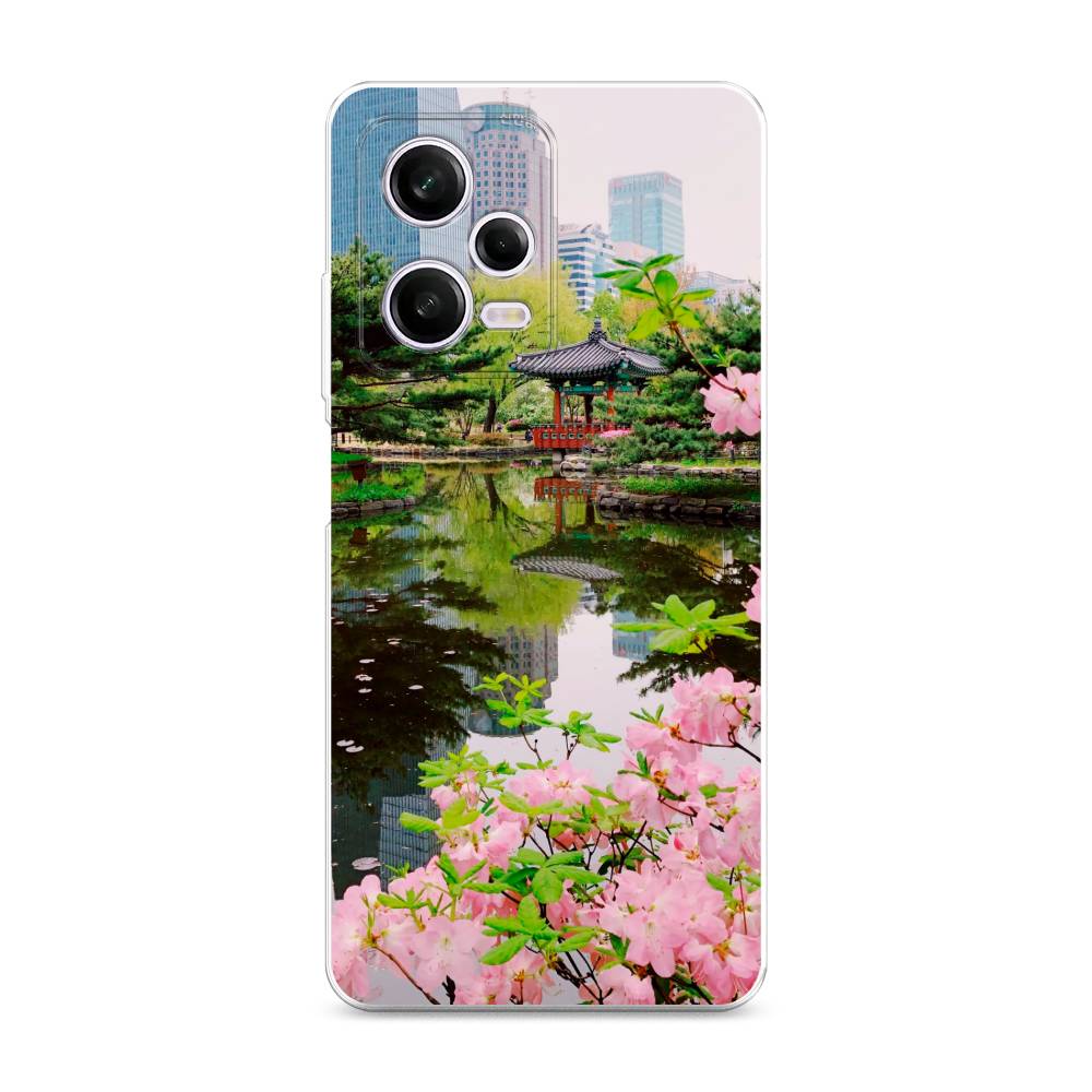 Чехол на Xiaomi Redmi Note 12 Pro "Сакура возле озера", Зеленый;розовый;голубой, 317050-2
Чехол на Xiaomi Redmi Note 12 Pro "Сакура возле озера", Зеленый;розовый;голубой, 317050-2
