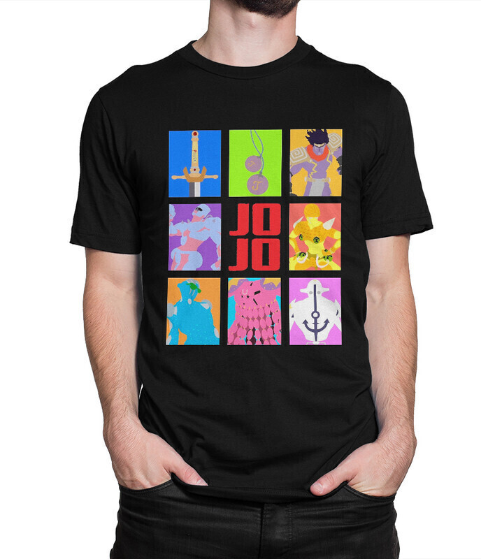 Футболка мужская Dream Shirts Невероятные приключения ДжоДжо 10008182 черная XL, Невероятные приключения ДжоДжо 10008182
Футболка мужская Dream Shirts Невероятные приключения ДжоДжо 10008182 черная XL, Невероятные приключения ДжоДжо 10008182