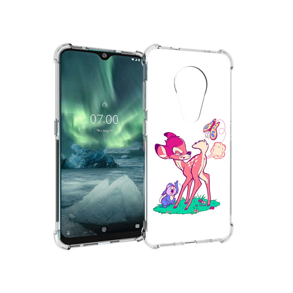 Чехол MyPads Tocco для Nokia 7.2 смешной олененок (PT139171.105.610), Прозрачный, Tocco
Чехол MyPads Tocco для Nokia 7.2 смешной олененок (PT139171.105.610), Прозрачный, Tocco
