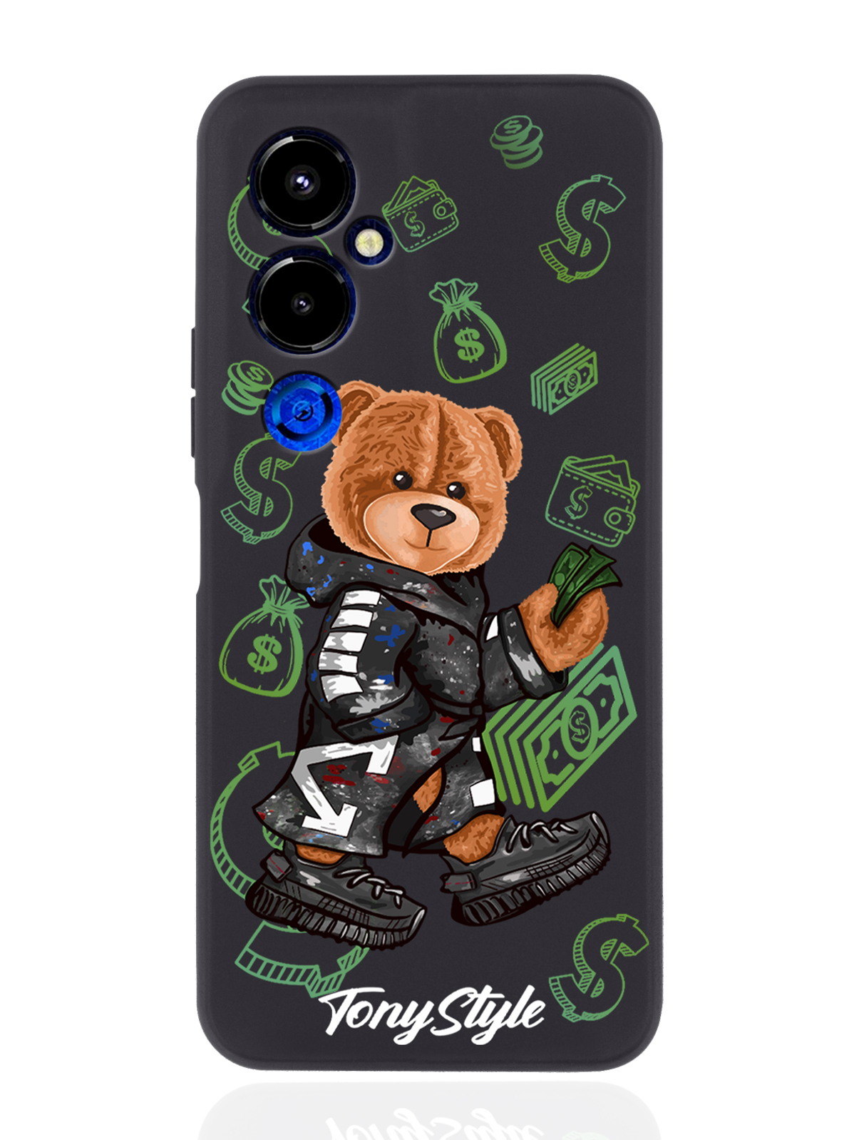Чехол Tony Style для Tecno Pova 4 Pro Tony Style Деньги черный, Коричневый;черный;зеленый
Чехол Tony Style для Tecno Pova 4 Pro Tony Style Деньги черный, Коричневый;черный;зеленый