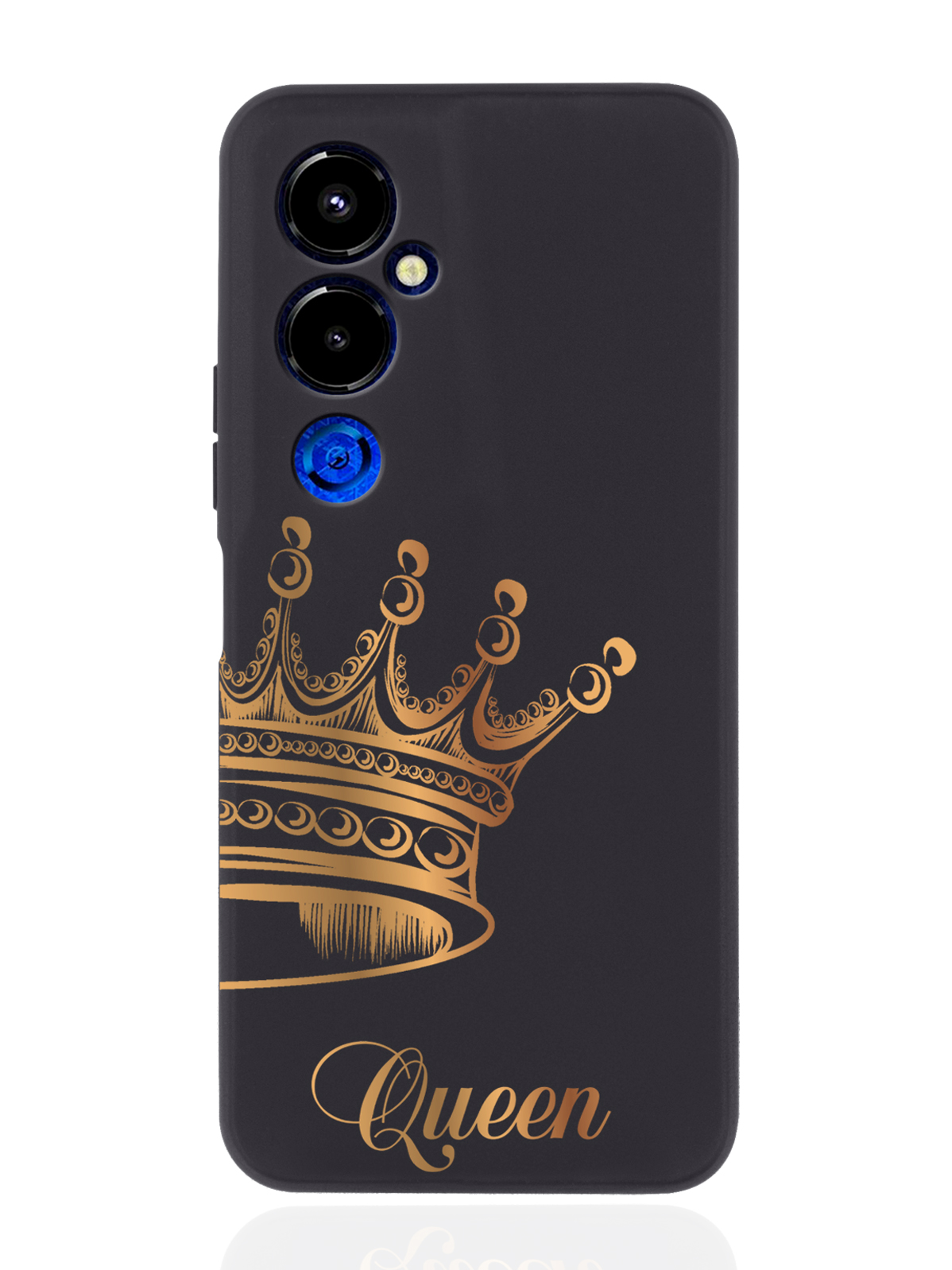 Чехол MustHaveCase для Tecno Pova 4 Pro Парный чехол корона Queen черный, Черный;золотистый
Чехол MustHaveCase для Tecno Pova 4 Pro Парный чехол корона Queen черный, Черный;золотистый