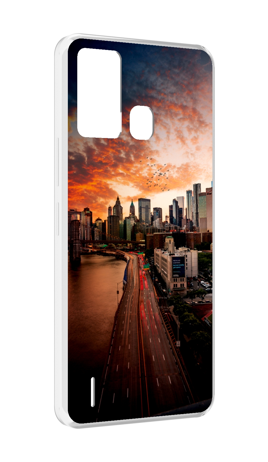 Чехол MyPads американский город фото для ITEL S16 / ITEL Vision 1 Pro, Прозрачный, Tocco
Чехол MyPads американский город фото для ITEL S16 / ITEL Vision 1 Pro, Прозрачный, Tocco