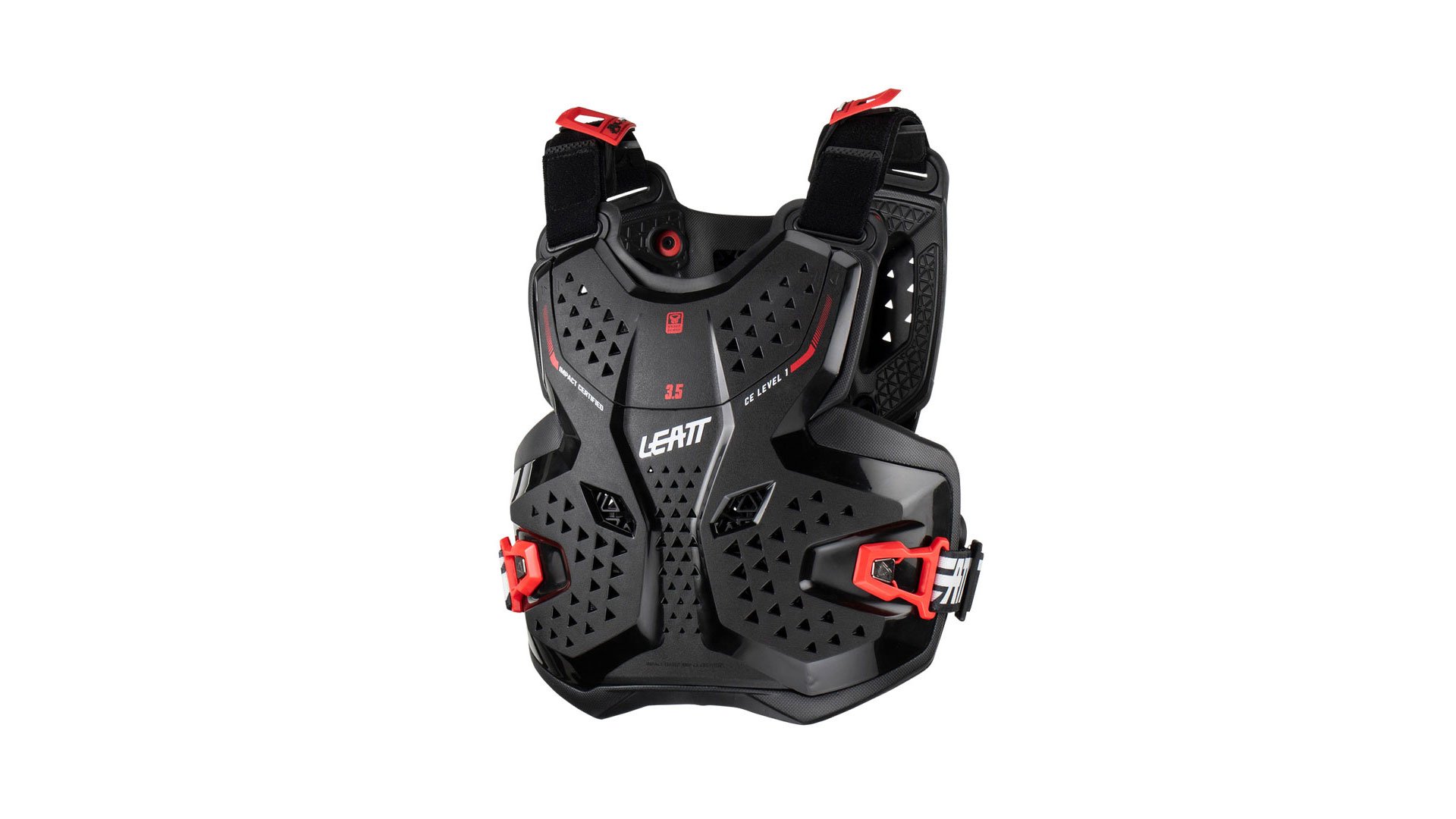 Защита панцирь подростковый Leatt Chest Protector 3.5 Junior, Black/Red, L/XL, 2024 (50230, Красный;черный, Chest Protector 3.5 Junior
Защита панцирь подростковый Leatt Chest Protector 3.5 Junior, Black/Red, L/XL, 2024 (50230, Красный;черный, Chest Protector 3.5 Junior