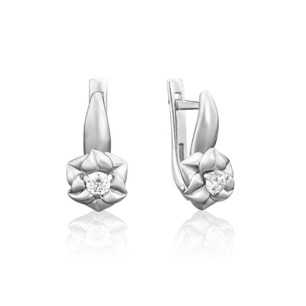 Серьги из белого золота с бриллиантом PLATINA jewelry 02-3940-00-101-1120-30, 02-3940-00-101-1120-30
Серьги из белого золота с бриллиантом PLATINA jewelry 02-3940-00-101-1120-30, 02-3940-00-101-1120-30