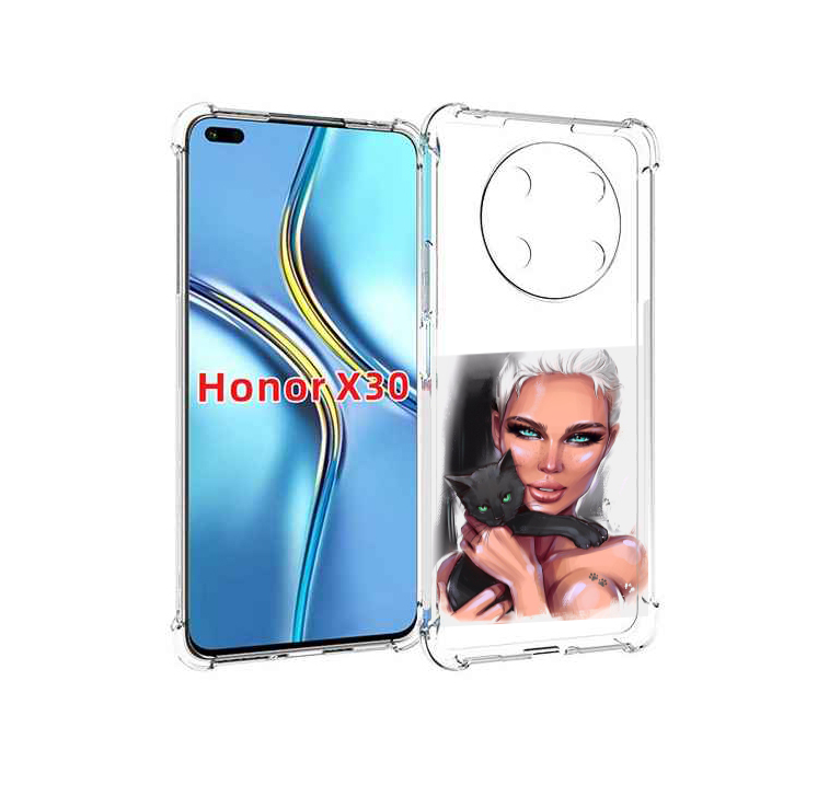 Чехол MyPads девушка-с-черным-котиком женский для Honor X30 / Magic4 Lite 5G, Прозрачный, Tocco
Чехол MyPads девушка-с-черным-котиком женский для Honor X30 / Magic4 Lite 5G, Прозрачный, Tocco