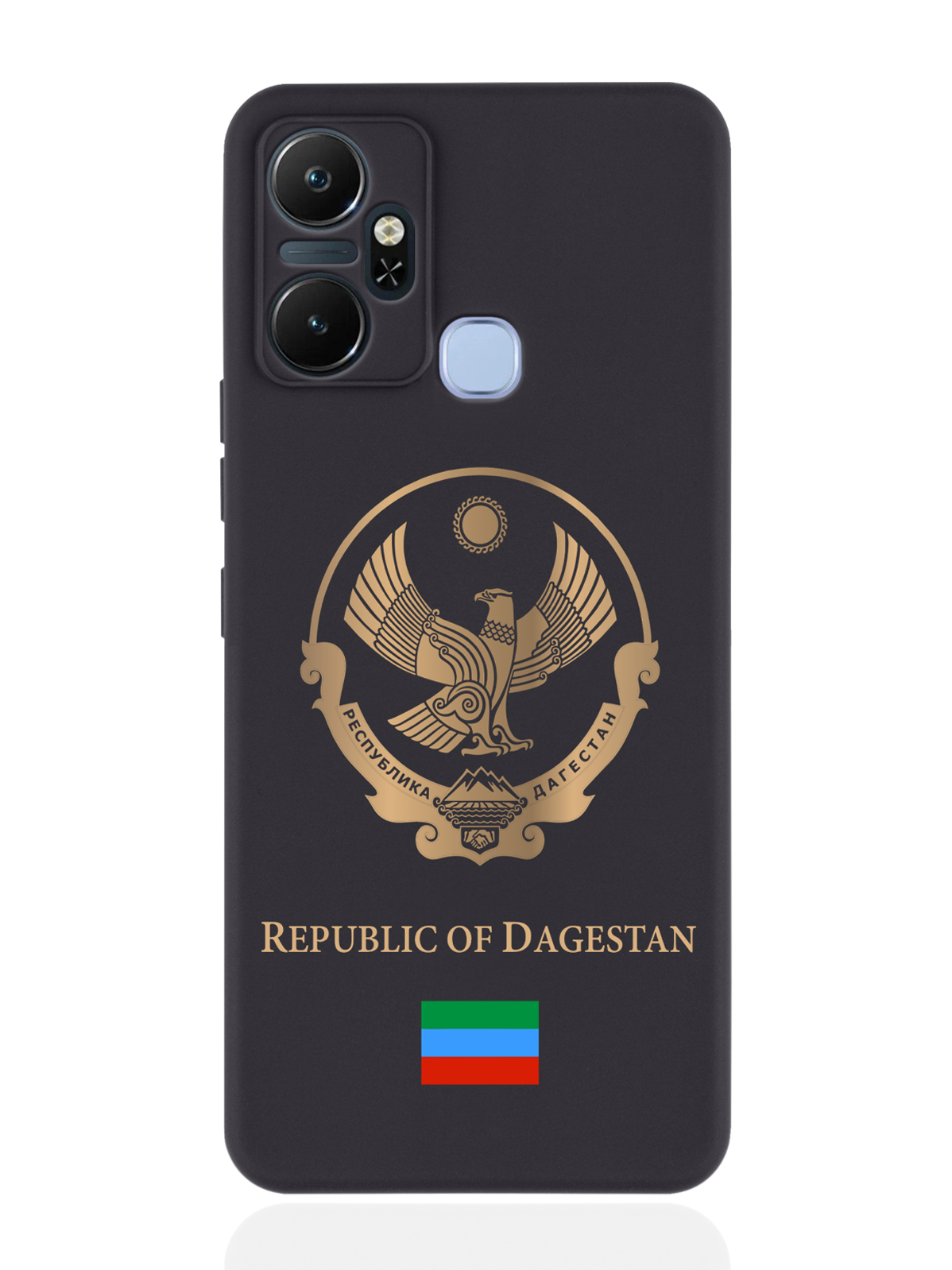 Чехол SignumCase для Infinix Smart 6 Plus Золотой Герб Дагестана черный, Золотистый;черный
Чехол SignumCase для Infinix Smart 6 Plus Золотой Герб Дагестана черный, Золотистый;черный