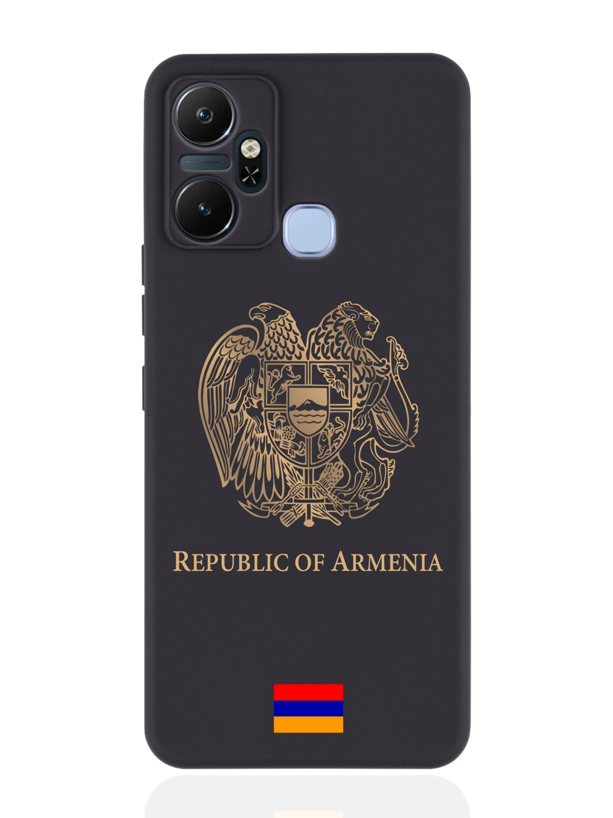 Чехол SignumCase для Infinix Smart 6 Plus Золотой Герб Армении черный, Золотистый;черный
Чехол SignumCase для Infinix Smart 6 Plus Золотой Герб Армении черный, Золотистый;черный