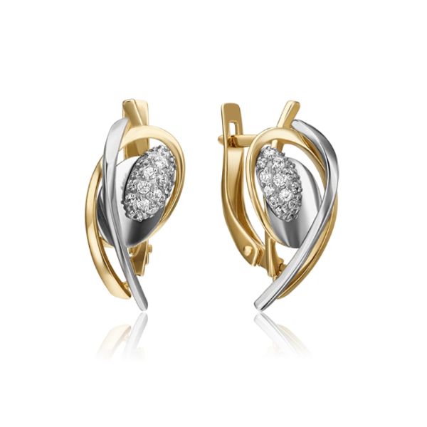 Серьги из белого, желтого золота с фианитом PLATINA jewelry 02-4350-00-401-1121-24, 02-4350-00-401-1121-24
Серьги из белого, желтого золота с фианитом PLATINA jewelry 02-4350-00-401-1121-24, 02-4350-00-401-1121-24