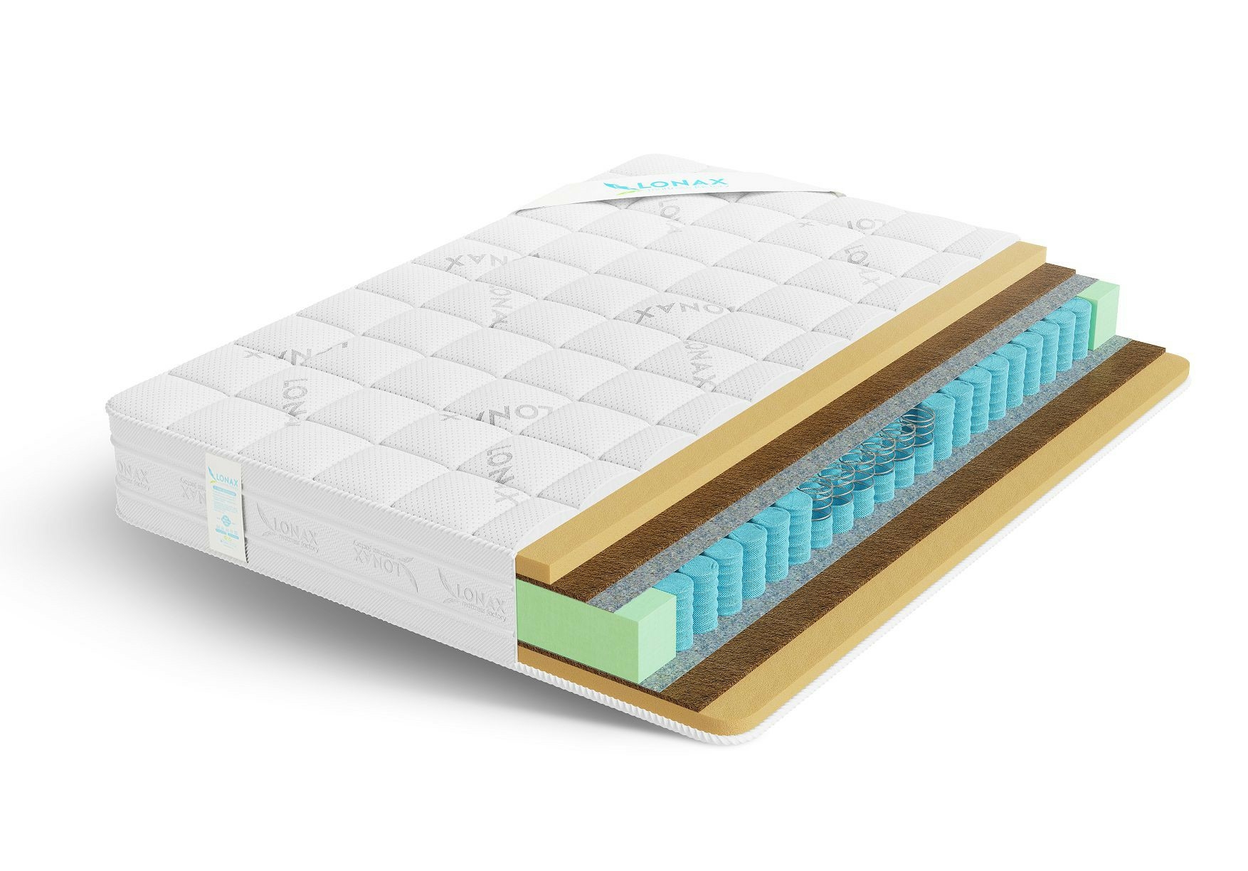 Матрас Lonax Классик Memory Medium TFK 150х200, Бежевый;белый;серый;серебристый, Memory Medium TFK
Матрас Lonax Классик Memory Medium TFK 150х200, Бежевый;белый;серый;серебристый, Memory Medium TFK