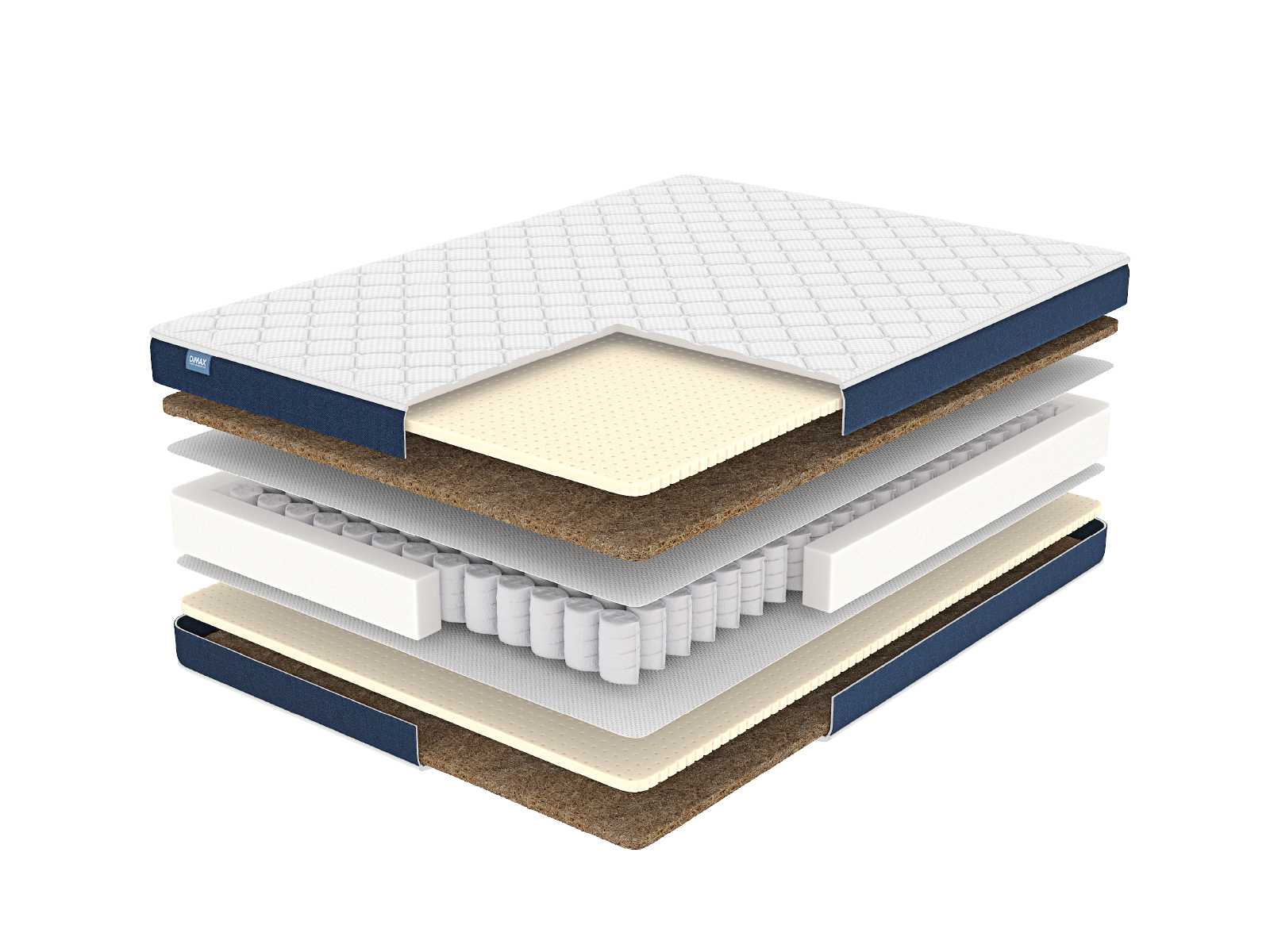 Матрас Dimax Практик Ультимэйт 500 140х190, Бежевый;белый;серый;серебристый, Практик Ультимэйт 500
Матрас Dimax Практик Ультимэйт 500 140х190, Бежевый;белый;серый;серебристый, Практик Ультимэйт 500