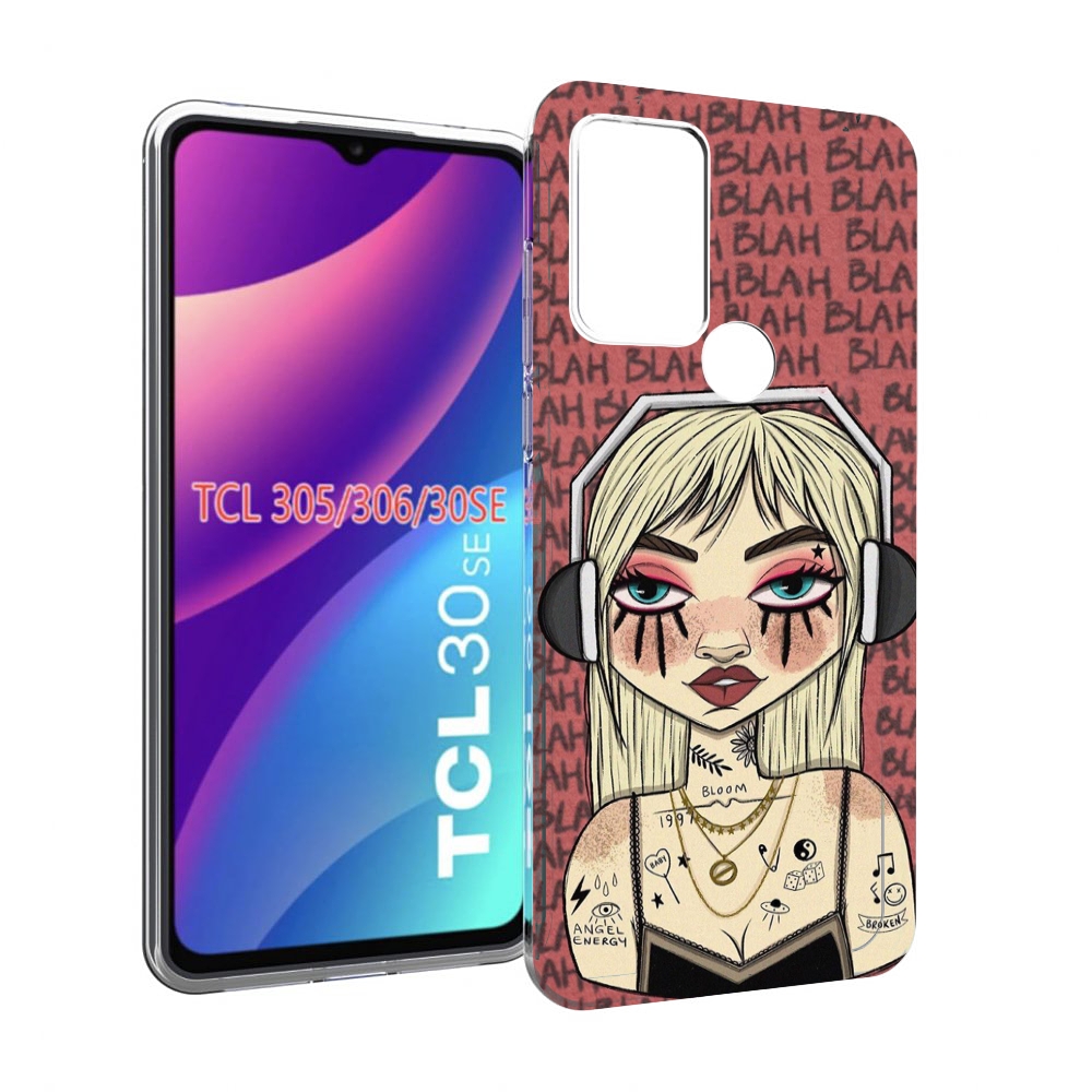 Чехол MyPads дерзкая-девушка-в-наушниках женский для TCL 30SE/TCL 305/TCL 306/TCL..., Tocco 
Чехол MyPads дерзкая-девушка-в-наушниках женский для TCL 30SE/TCL 305/TCL 306/TCL..., Tocco