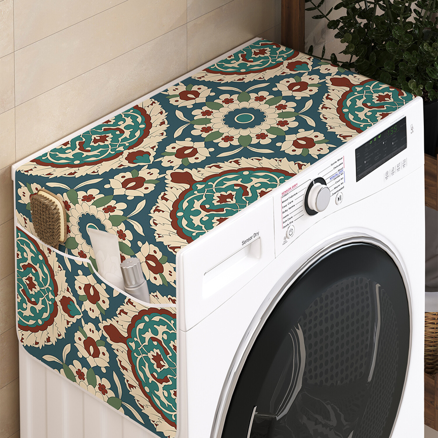 Чехол накидка для стиральной машины Ambesonne с рисунком 35 на 120, Классический орнамент
Чехол накидка для стиральной машины Ambesonne с рисунком 35 на 120, Классический орнамент