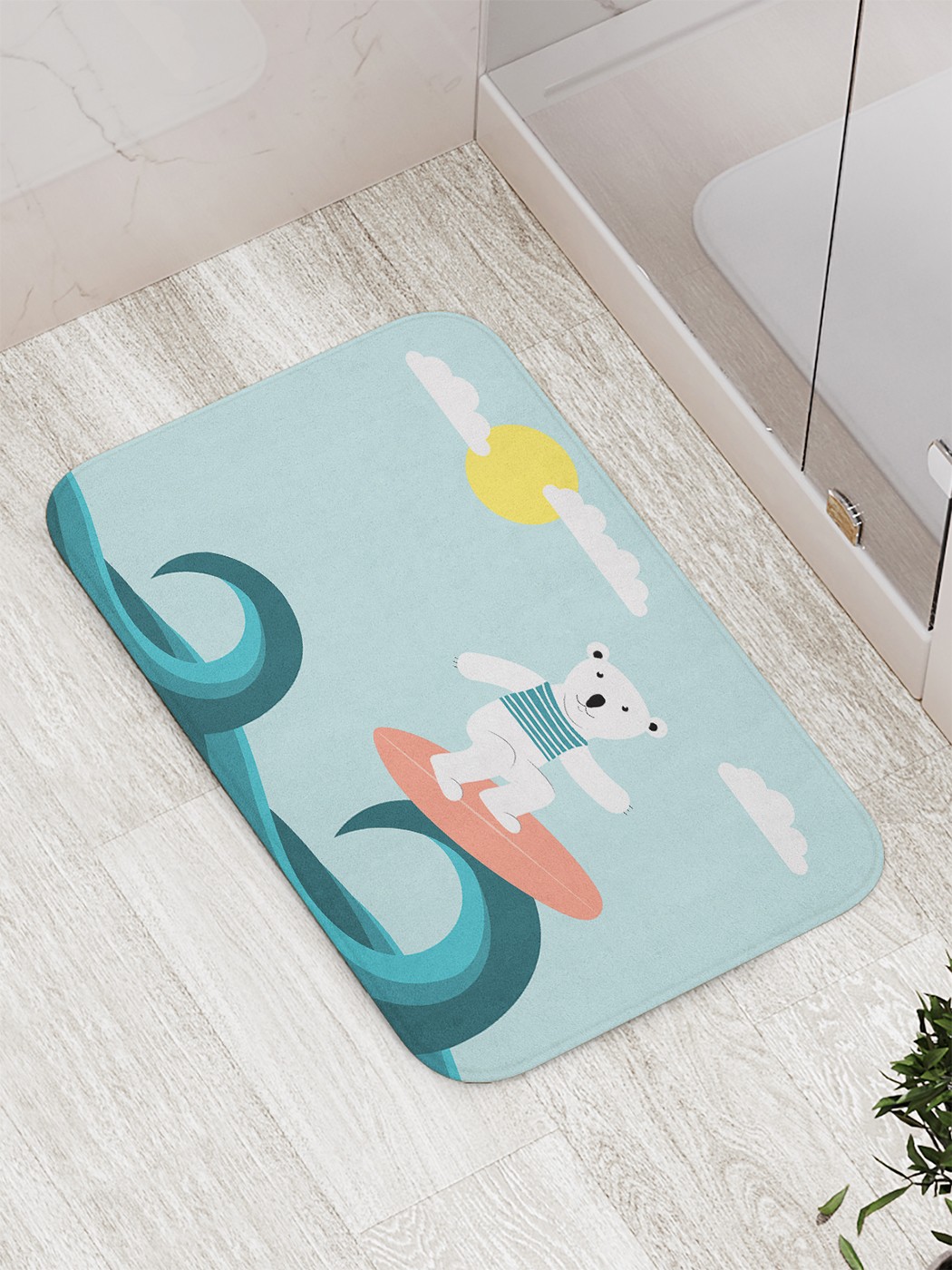 Коврик противоскользящий для ванной, сауны, бассейна, 77х52 см bath_68802 JoyArty
Коврик противоскользящий для ванной, сауны, бассейна, 77х52 см bath_68802 JoyArty