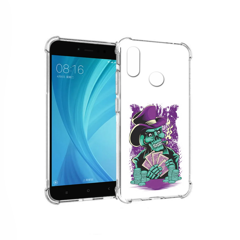 Чехол MyPads Tocco для Xiaomi Redmi Note 5 зеленый череп с картами (PT113434.311.361), Прозрачный, Tocco
Чехол MyPads Tocco для Xiaomi Redmi Note 5 зеленый череп с картами (PT113434.311.361), Прозрачный, Tocco