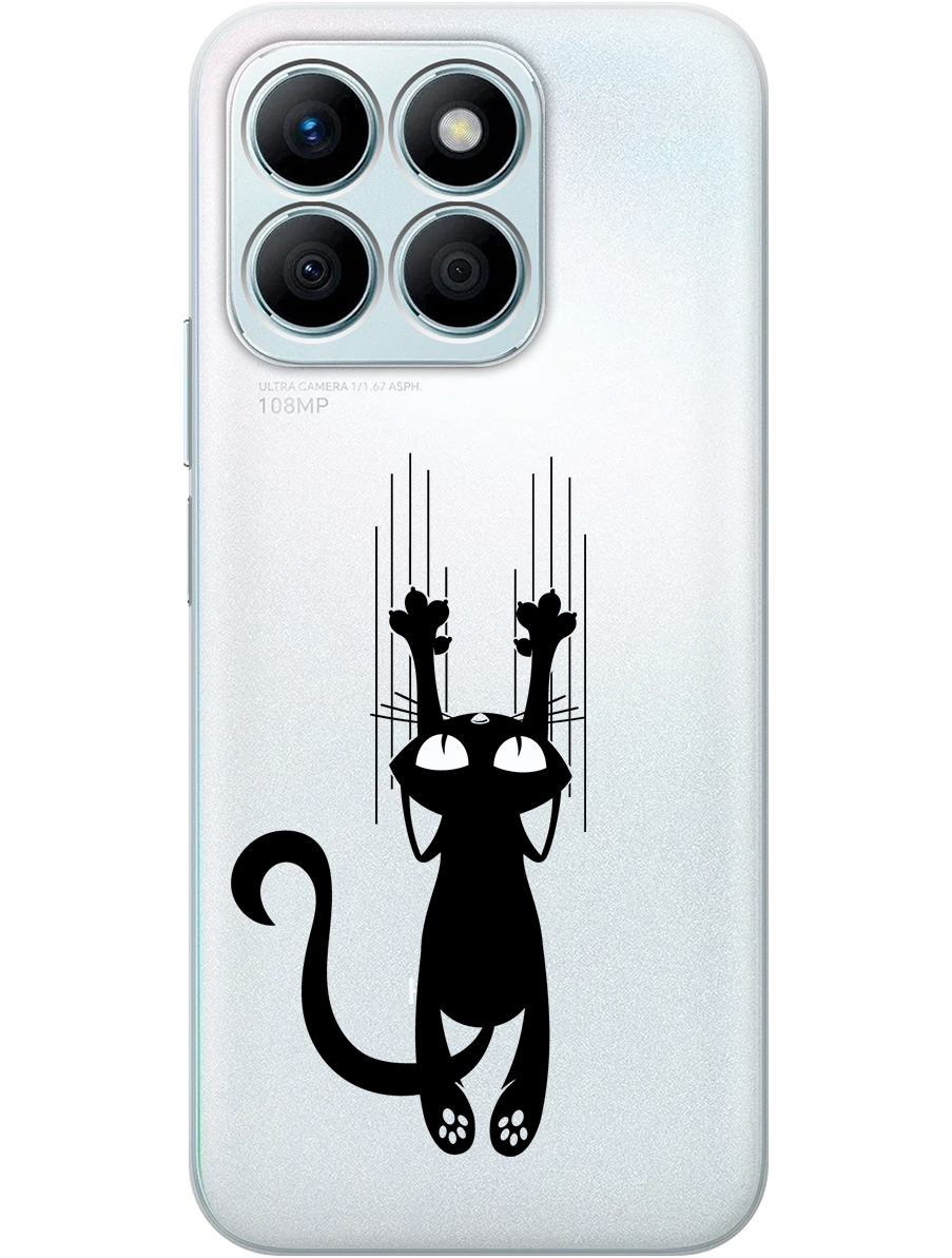 Силиконовый чехол на Honor X8b с принтом "Кошечка царапка" прозрачный, Прозрачный;черный, 781973271
Силиконовый чехол на Honor X8b с принтом "Кошечка царапка" прозрачный, Прозрачный;черный, 781973271