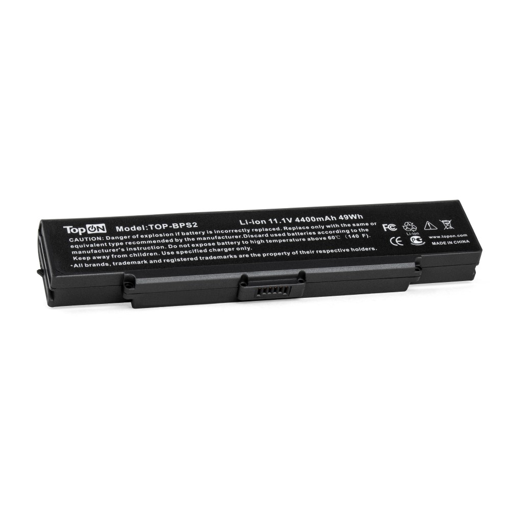 Аккумуляторная батарея TopON TOP-BPS2 для ноутбуков Sony Vaio VGC-LA, LB, VGN-AR, C, FE, F
Аккумуляторная батарея TopON TOP-BPS2 для ноутбуков Sony Vaio VGC-LA, LB, VGN-AR, C, FE, F