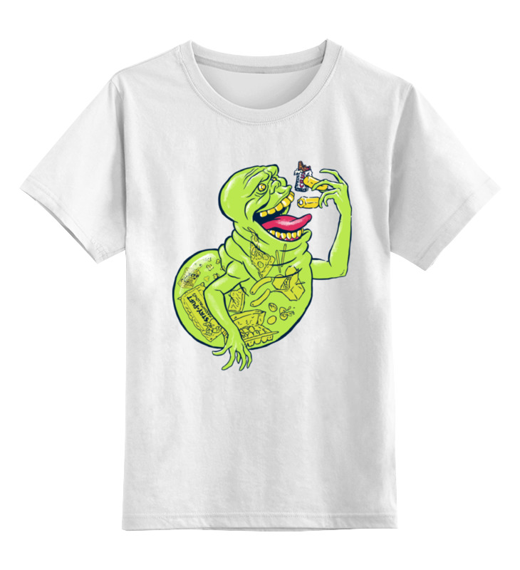 Детская футболка классическая унисекс Printio Лизун (обжорка), Разноцветный, 0000000724040 
Детская футболка классическая унисекс Printio Лизун (обжорка), Разноцветный, 0000000724040