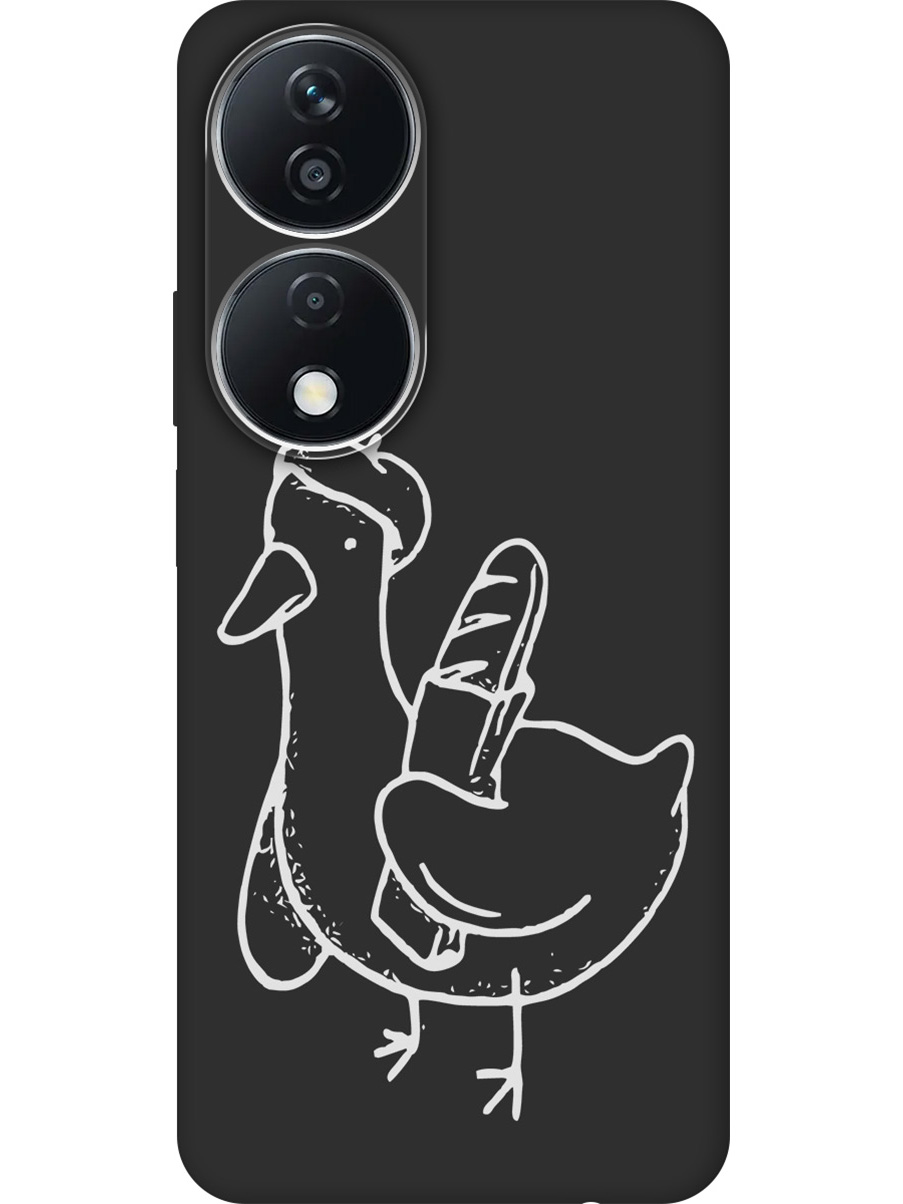Силиконовый чехол на Honor X7b с принтом "Французский гусь" матовый черный, Черный;белый;серый, 781972112
Силиконовый чехол на Honor X7b с принтом "Французский гусь" матовый черный, Черный;белый;серый, 781972112
