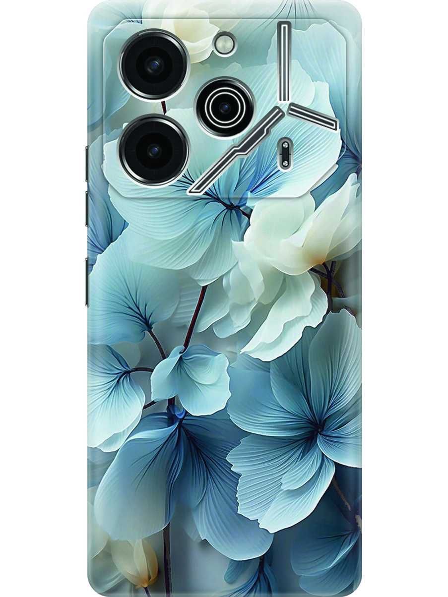 Силиконовый чехол на Tecno Pova 6 Pro с принтом "Бежево-голубые цветы", Прозрачный;бежевый;голубой, 781971022
Силиконовый чехол на Tecno Pova 6 Pro с принтом "Бежево-голубые цветы", Прозрачный;бежевый;голубой, 781971022