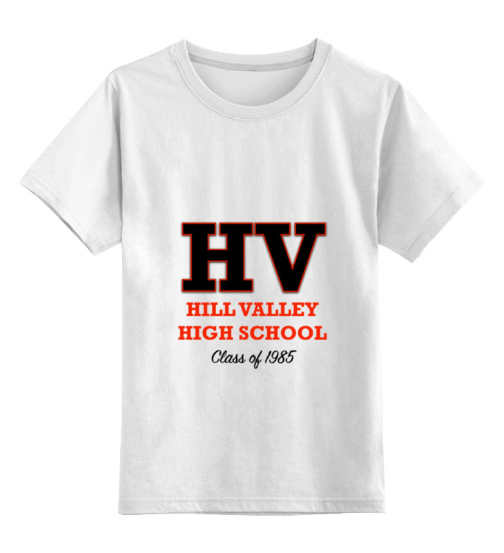 Детская футболка классическая Printio Hill valley high school'85, р. 128, Белый, 0000000720809
Детская футболка классическая Printio Hill valley high school'85, р. 128, Белый, 0000000720809