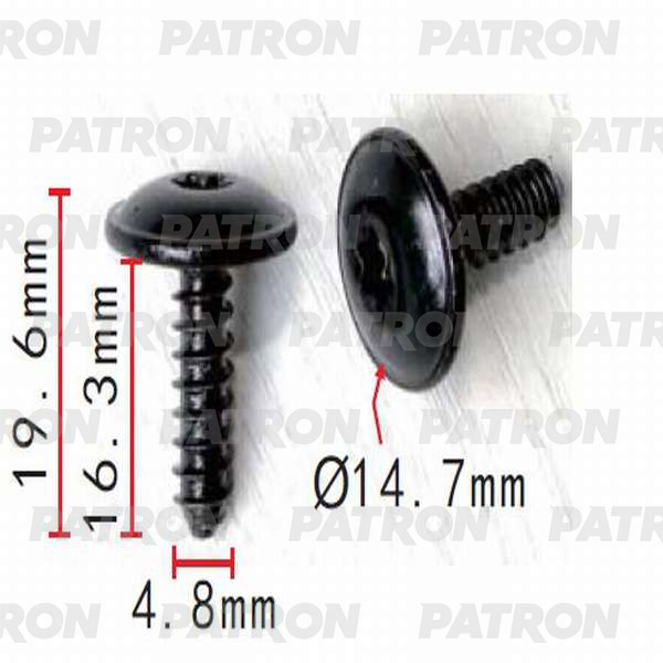 PATRON P37-0305A Шуруп металлический упаковка 100шт металлический AUDI , SEAT , SKODA , VW
PATRON P37-0305A Шуруп металлический упаковка 100шт металлический AUDI , SEAT , SKODA , VW