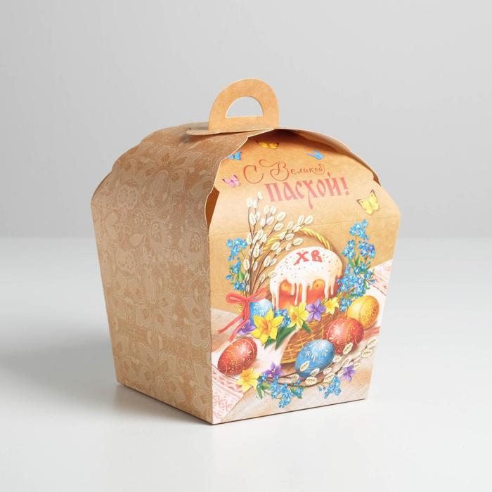 Коробка складная «С Великой Пасхой», 17 х 17 х 26 см 4601791, Подарочная упаковка Пасха
Коробка складная «С Великой Пасхой», 17 х 17 х 26 см 4601791, Подарочная упаковка Пасха