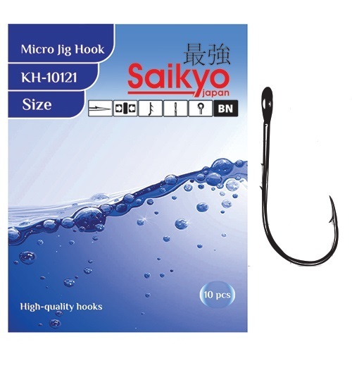 фото Крючки saikyo kh-10121 bn № 4 ( 1 упк. по 10шт.)