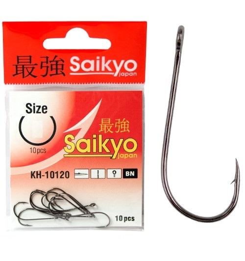 фото Крючки saikyo kh-10120 bn №10 ( 1 упк. по 10шт.)