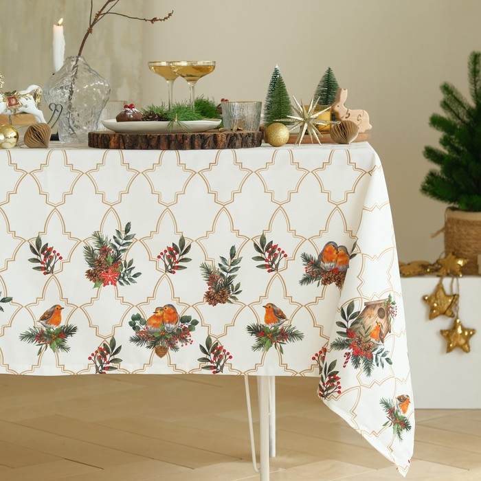 Скатерть Этель "Robin" 144х180см, 100%хл, саржа 190гр/м2
Скатерть Этель "Robin" 144х180см, 100%хл, саржа 190гр/м2