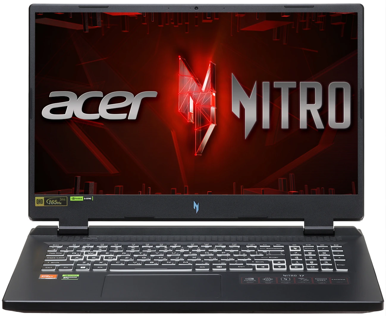 Ноутбук Acer Nitro 17 AN17-41-R9S3 черный (NH.QKMCD.001), Nitro 17 AN17-41-R9S3
Ноутбук Acer Nitro 17 AN17-41-R9S3 черный (NH.QKMCD.001), Nitro 17 AN17-41-R9S3