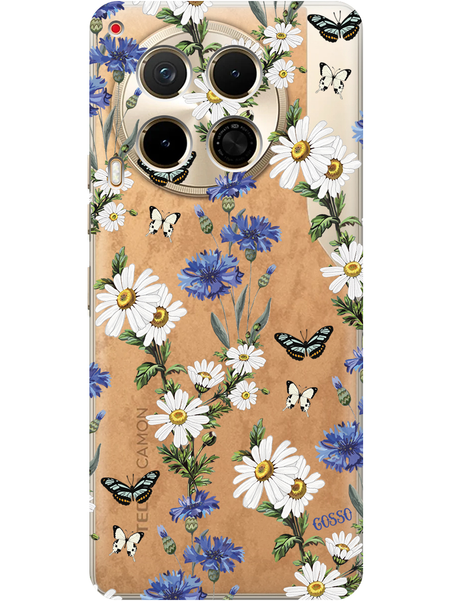 Силиконовый чехол на Tecno Camon 30 4g / 30 5g с принтом "Привет, ромашки" прозрачный, Прозрачный;голубой;зеленый, 782632423
Силиконовый чехол на Tecno Camon 30 4g / 30 5g с принтом "Привет, ромашки" прозрачный, Прозрачный;голубой;зеленый, 782632423