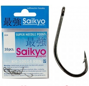фото Крючки saikyo kh-10014 maruseigo bn №4 ( 1 упк. по 10шт.)