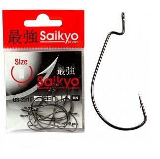 фото Крючки saikyo bs-2315 bn №2/0 ( 1 упк. по 10шт.)