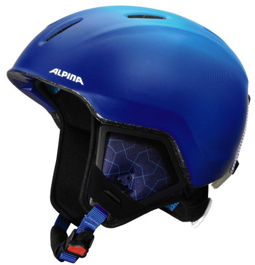 фото Горнолыжный шлем alpina carat xt 2019, blue/gradient matt, s