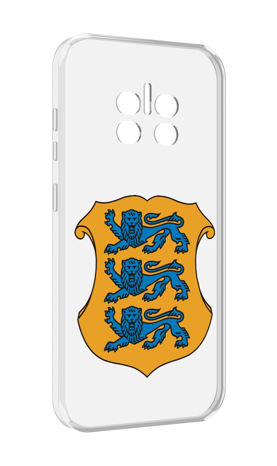 Чехол MyPads герб-эстонии для Doogee V11, Прозрачный, Tocco 
Чехол MyPads герб-эстонии для Doogee V11, Прозрачный, Tocco