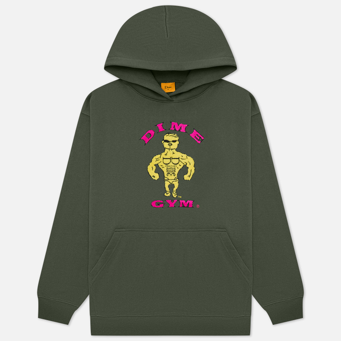 фото Худи мужское dime buff chenille hoodie хаки l