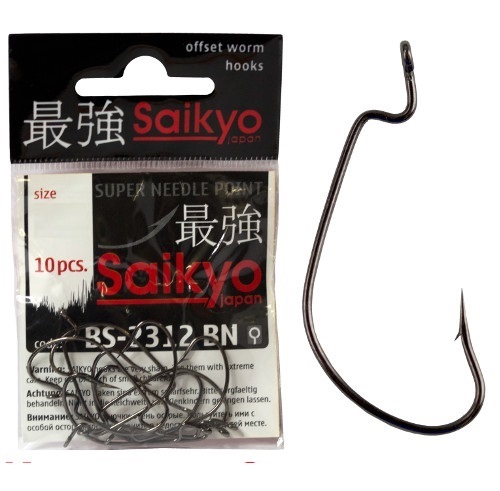 фото Крючки saikyo bs-2312 bn №5/0 ( 1 упк. по 10шт.)