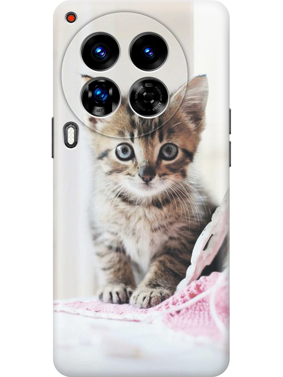 Силиконовый чехол на Tecno Camon 30 Premier 5g с принтом "Милый котенок", Прозрачный;белый;коричневый, 782633011
Силиконовый чехол на Tecno Camon 30 Premier 5g с принтом "Милый котенок", Прозрачный;белый;коричневый, 782633011