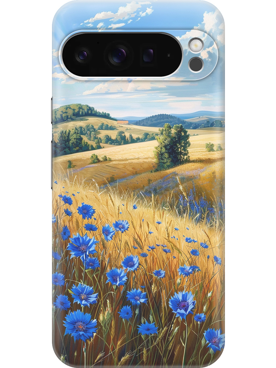 Силиконовый чехол на Google Pixel 9 pro с принтом "Поле васильков", Прозрачный;голубой;бежевый, 784810321
Силиконовый чехол на Google Pixel 9 pro с принтом "Поле васильков", Прозрачный;голубой;бежевый, 784810321