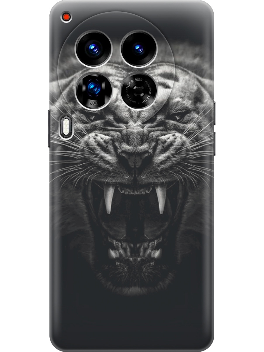Силиконовый чехол на Tecno Camon 30 Premier 5g с принтом "Оскал тигра", Прозрачный;серый;черный, 782633013
Силиконовый чехол на Tecno Camon 30 Premier 5g с принтом "Оскал тигра", Прозрачный;серый;черный, 782633013