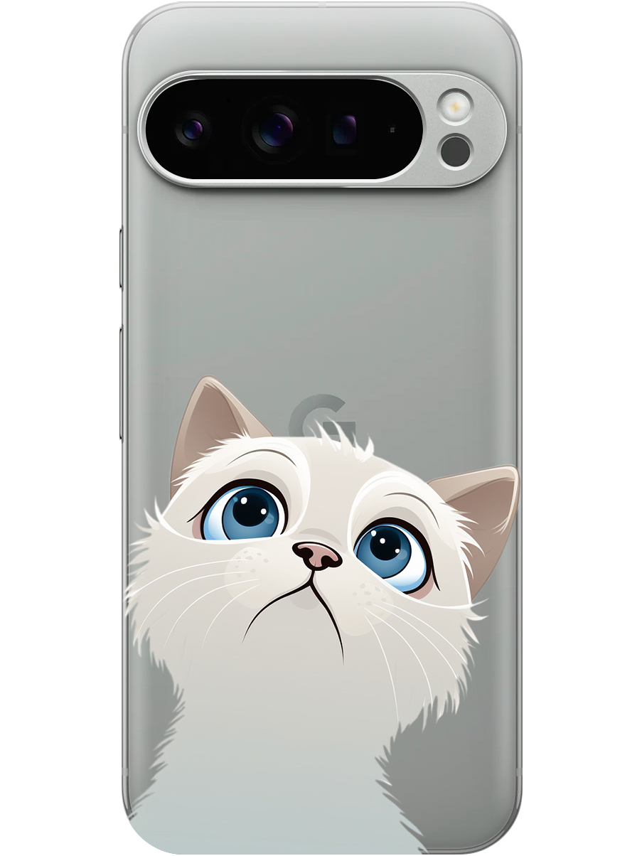 Силиконовый чехол на Google Pixel 9 pro с принтом "Белый котик" прозрачный, Прозрачный;белый, 784810311
Силиконовый чехол на Google Pixel 9 pro с принтом "Белый котик" прозрачный, Прозрачный;белый, 784810311
