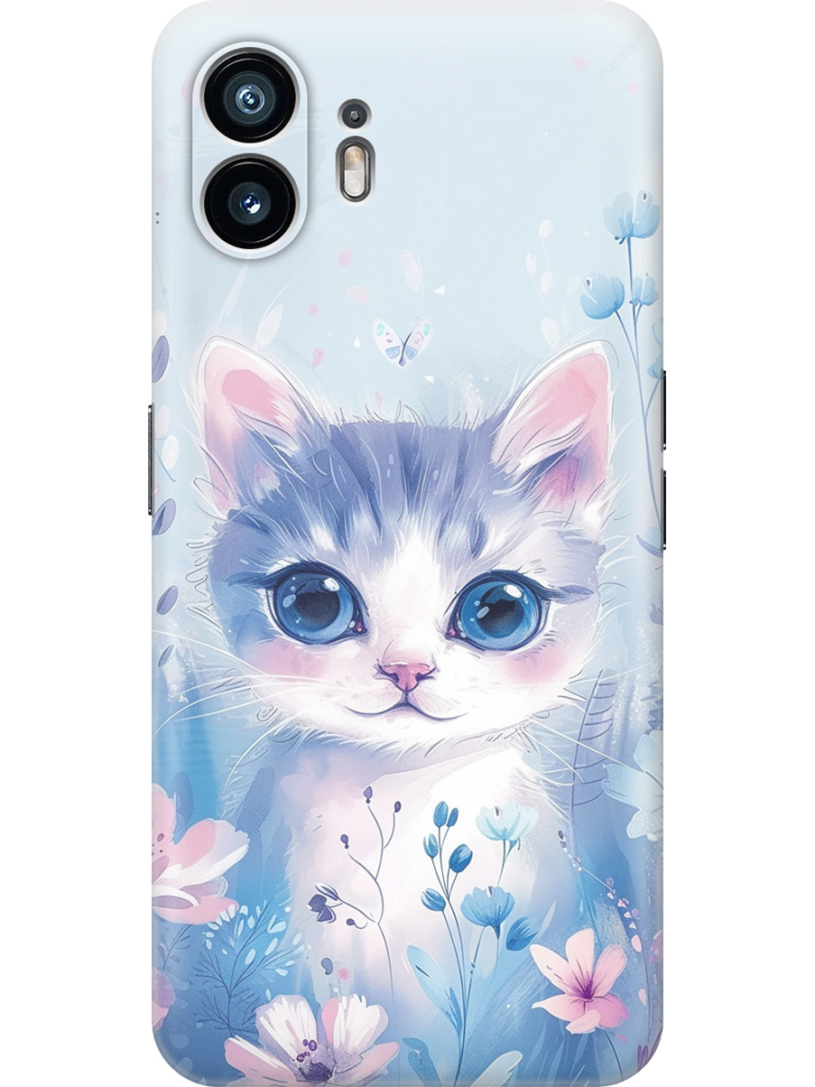 Силиконовый чехол на Nothing Phone (2) с принтом "Котик в цветах", Прозрачный;белый;голубой;розовый, 784811512
Силиконовый чехол на Nothing Phone (2) с принтом "Котик в цветах", Прозрачный;белый;голубой;розовый, 784811512