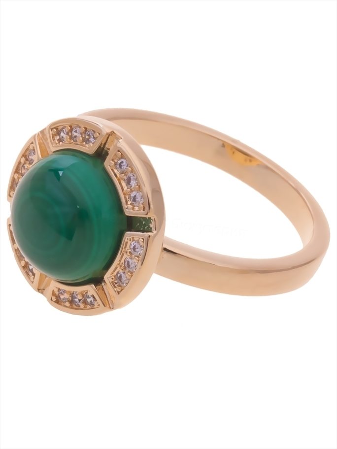 Кольцо из бижутерного сплава р. 18 Lotus Jewelry 3044R-06ml, малахит/циркон, Кольцо с малахитом "Луна" 3044R-06ml
Кольцо из бижутерного сплава р. 18 Lotus Jewelry 3044R-06ml, малахит/циркон, Кольцо с малахитом "Луна" 3044R-06ml