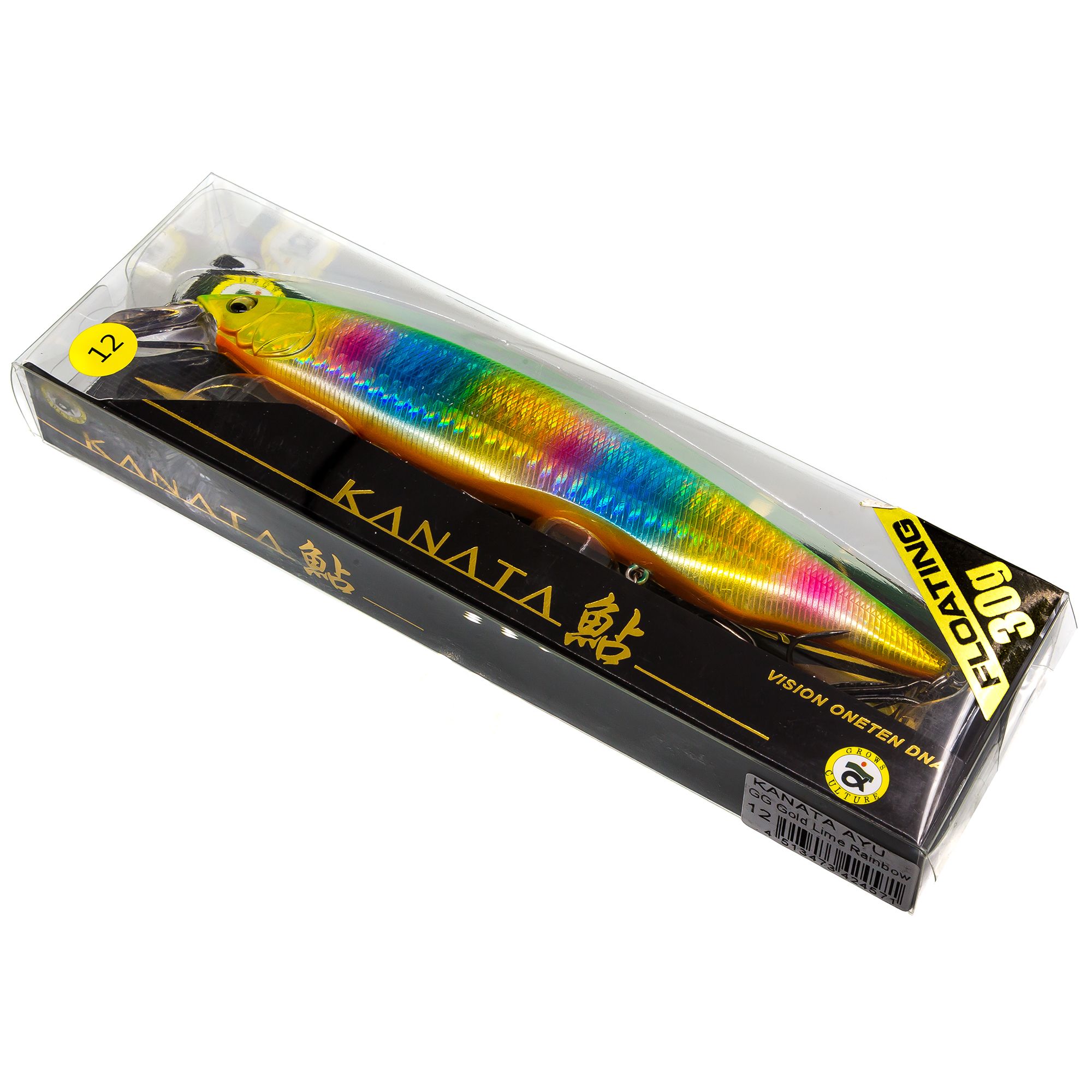 Воблер Grows Culture Katana ayu 160f uv12 160 мм 30 гр плавающий до 1.2 м, Разноцветный, Katana ayu 160f
Воблер Grows Culture Katana ayu 160f uv12 160 мм 30 гр плавающий до 1.2 м, Разноцветный, Katana ayu 160f