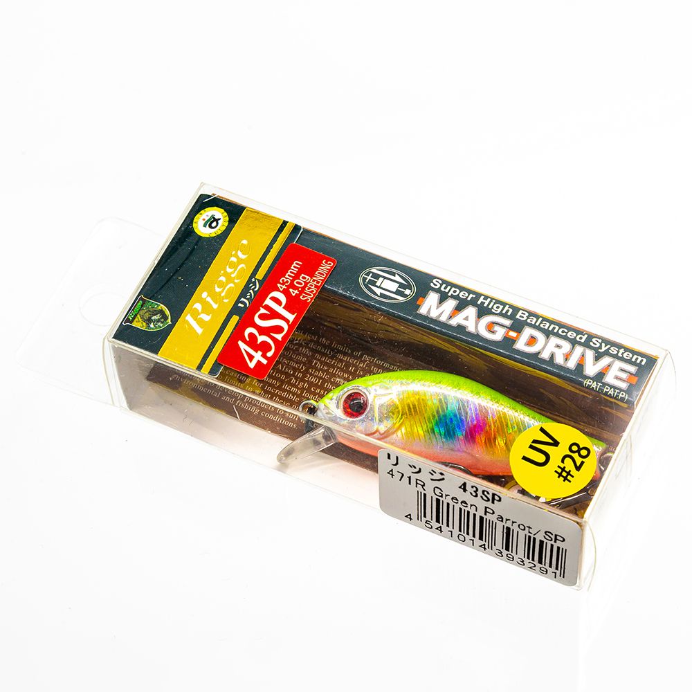 Воблер Grows Culture Rigge 43sp uv28 43 мм 4 гр супендер до 0.6 м, Разноцветный, Rigge 43sp
Воблер Grows Culture Rigge 43sp uv28 43 мм 4 гр супендер до 0.6 м, Разноцветный, Rigge 43sp