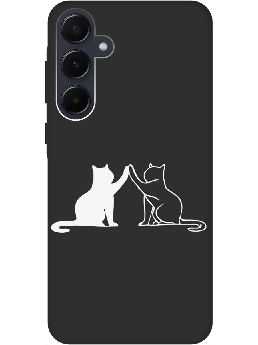 Силиконовый чехол на Samsung Galaxy A55 с рисунком "Cats W" Soft Touch черный, Черный;белый, 20012127
Силиконовый чехол на Samsung Galaxy A55 с рисунком "Cats W" Soft Touch черный, Черный;белый, 20012127