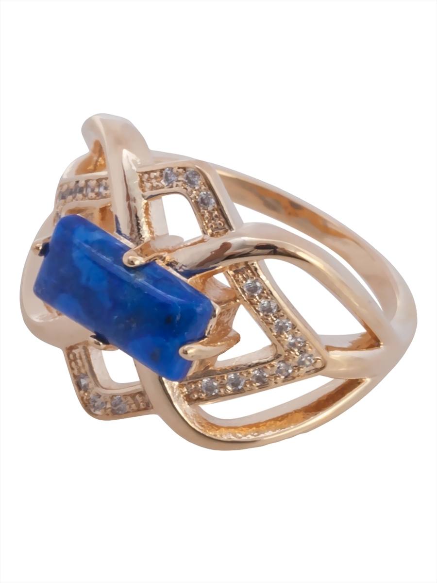 Кольцо из бижутерного сплава р. 20 Lotus Jewelry 3043R-06la, лазурит/циркон, Кольцо с лазуритом "Ариадна" 3043R-06la
Кольцо из бижутерного сплава р. 20 Lotus Jewelry 3043R-06la, лазурит/циркон, Кольцо с лазуритом "Ариадна" 3043R-06la