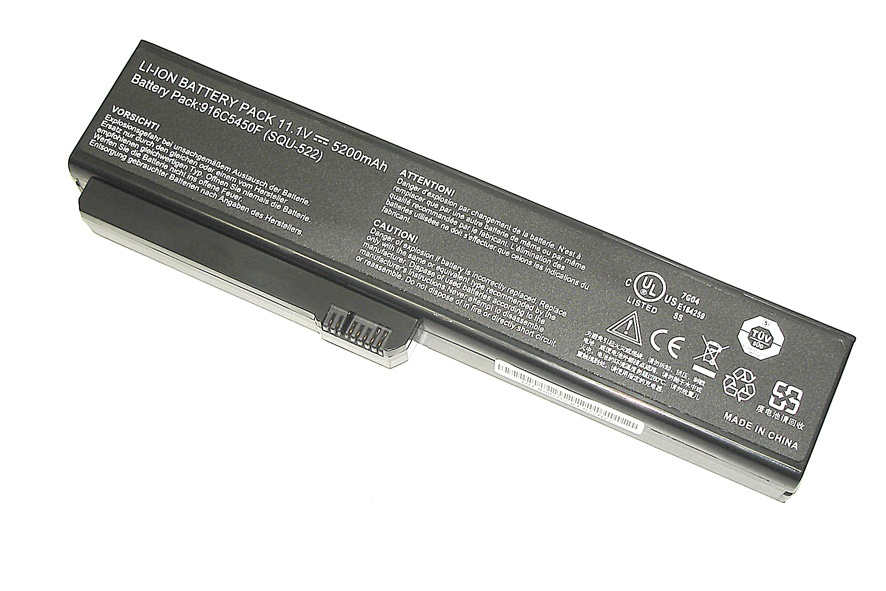 Аккумуляторная батарея SQU-518 SQU-522 для ноутбуков Fujitsu Siemens Amilo Si1520, Pro V32
Аккумуляторная батарея SQU-518 SQU-522 для ноутбуков Fujitsu Siemens Amilo Si1520, Pro V32